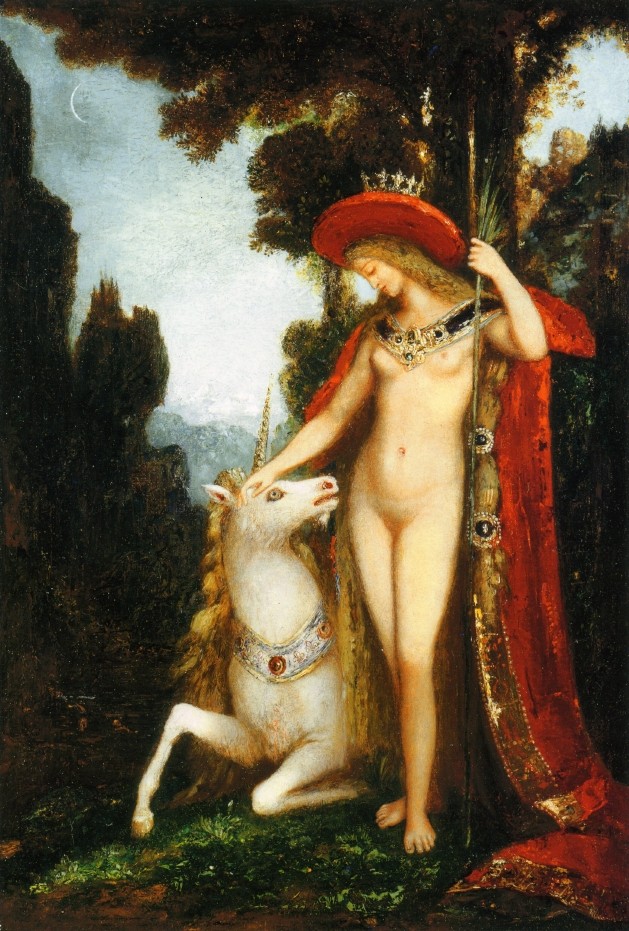 The Unicorne by Gustave Moreau