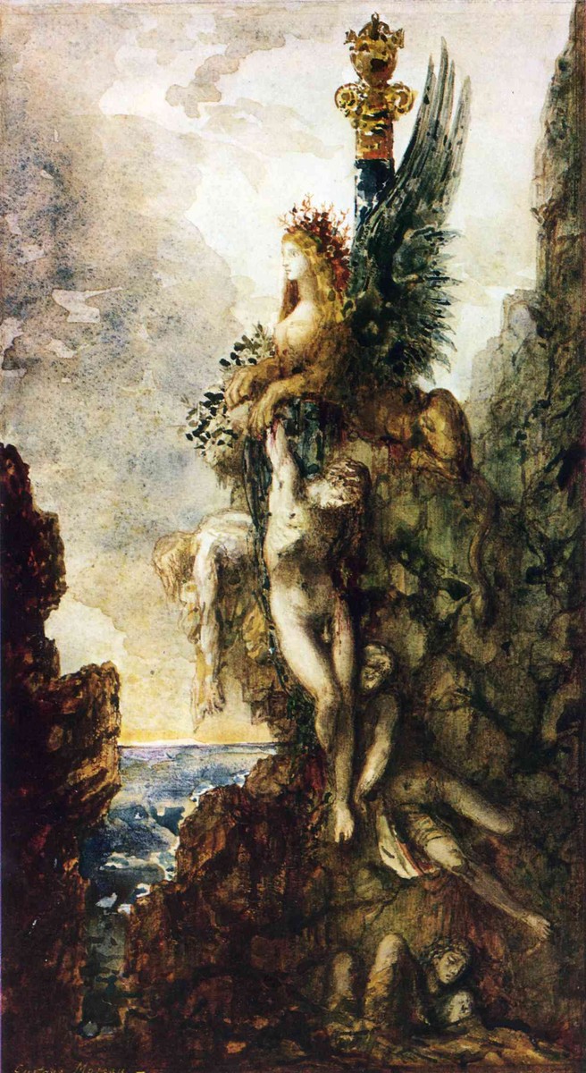 The Victorious Sphinx by Gustave Moreau