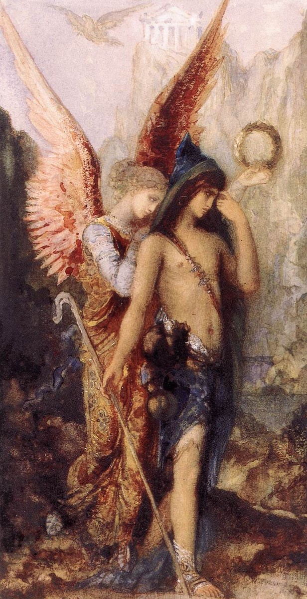 The Voices by Gustave Moreau