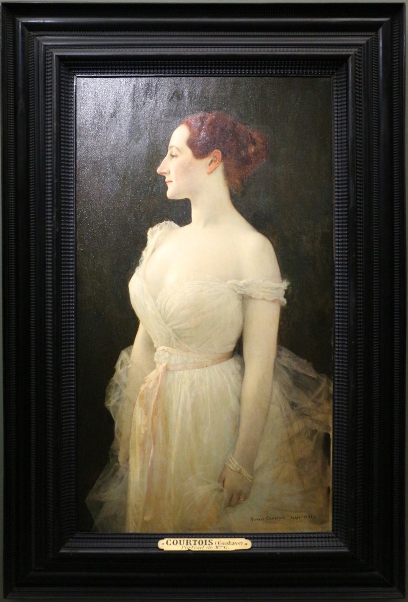 Madame Gautreau by Gustave-Claude-Etienne Courtois