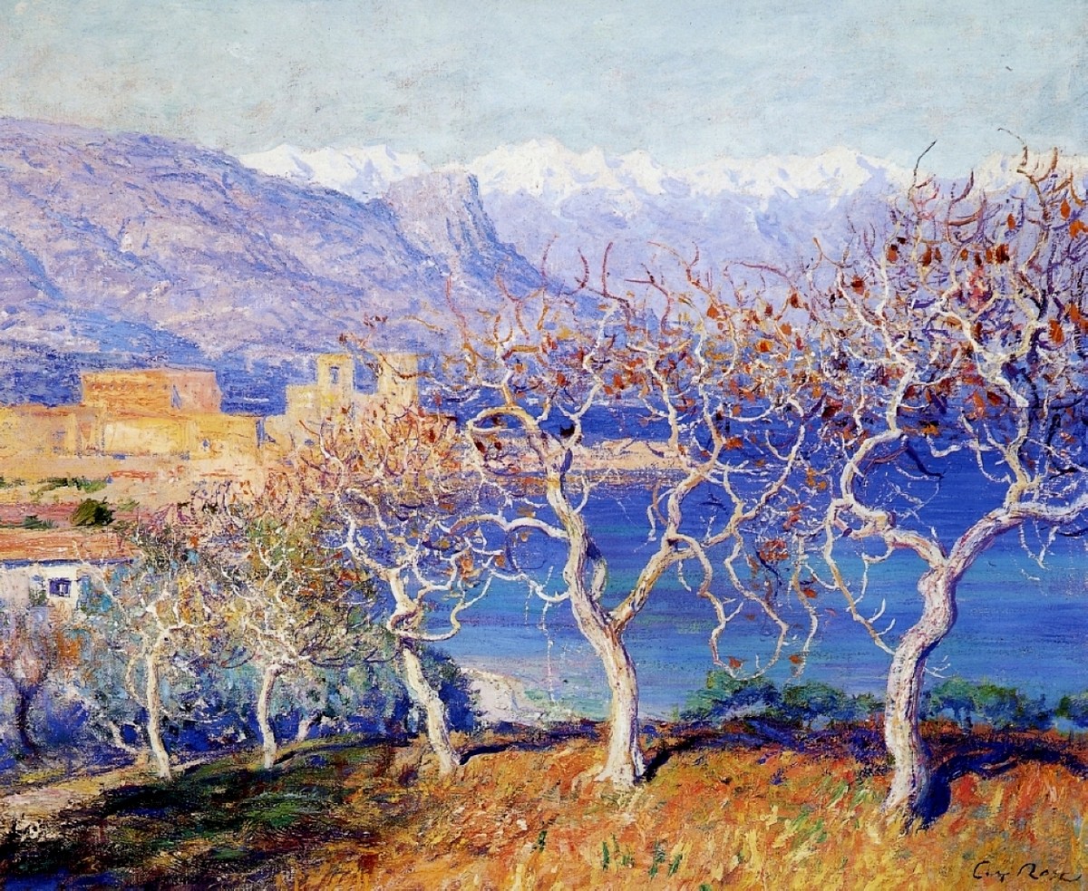Fig Trees, Antibes by Guy Rose