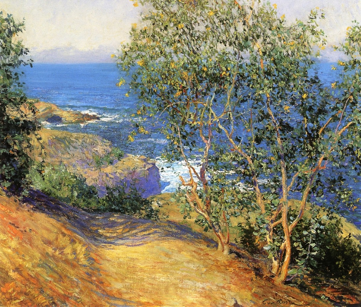 Indian Tobacco Trees, La Jolla by Guy Rose