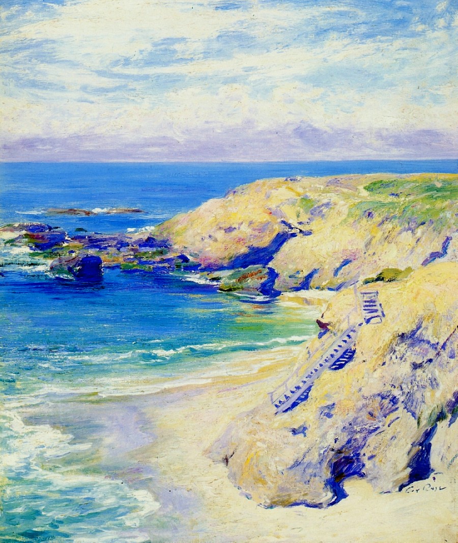 La Jolla Cove by Guy Rose