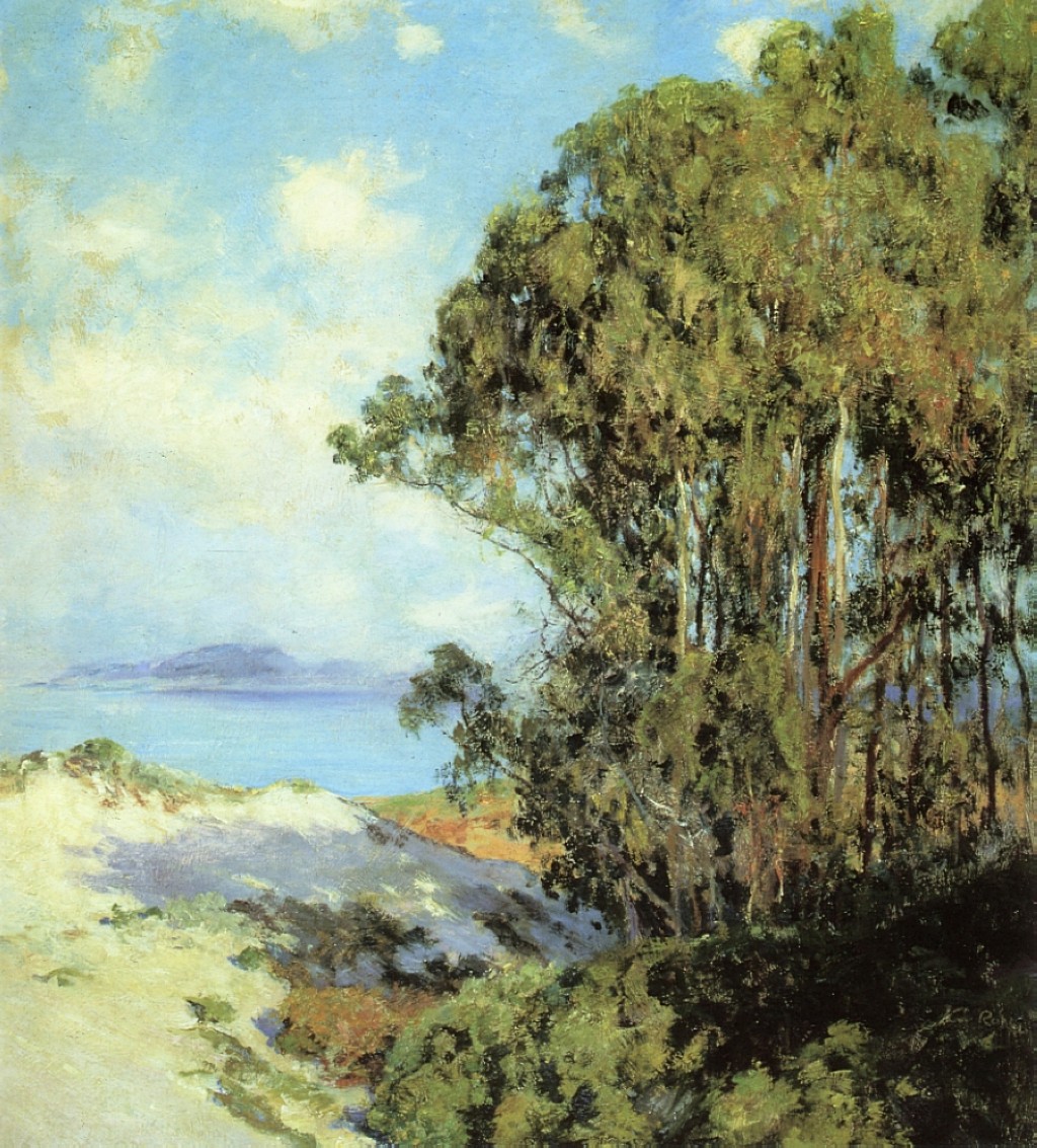 Lifting Fog, Carmel by Guy Rose