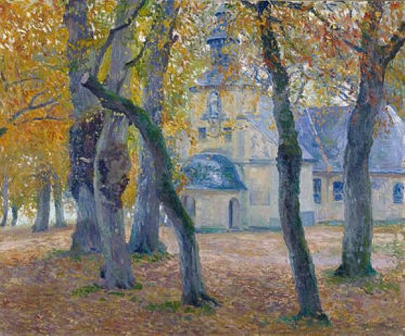 Notre Dame de Grasse at Honfleur by Guy Rose
