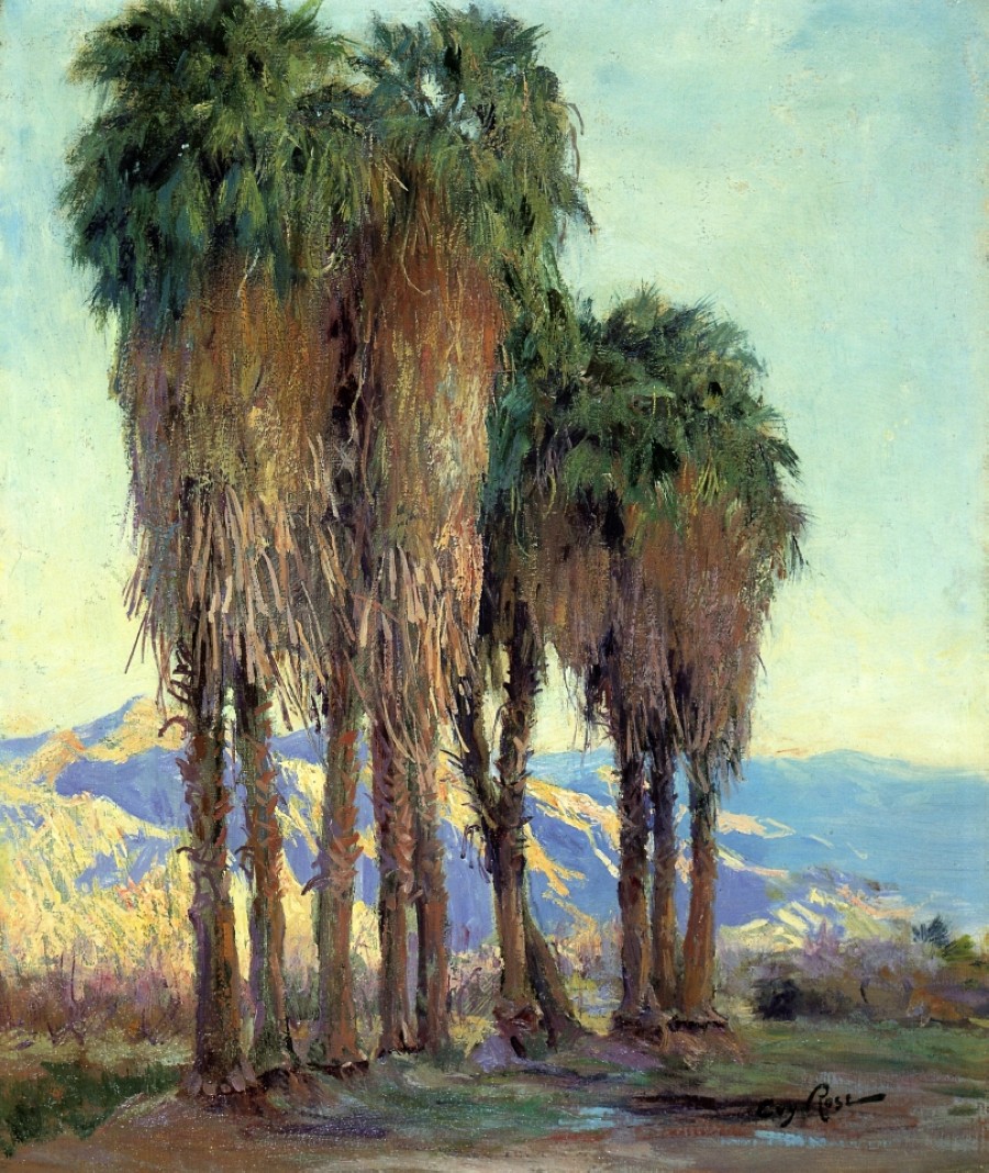 Palms by Guy Rose