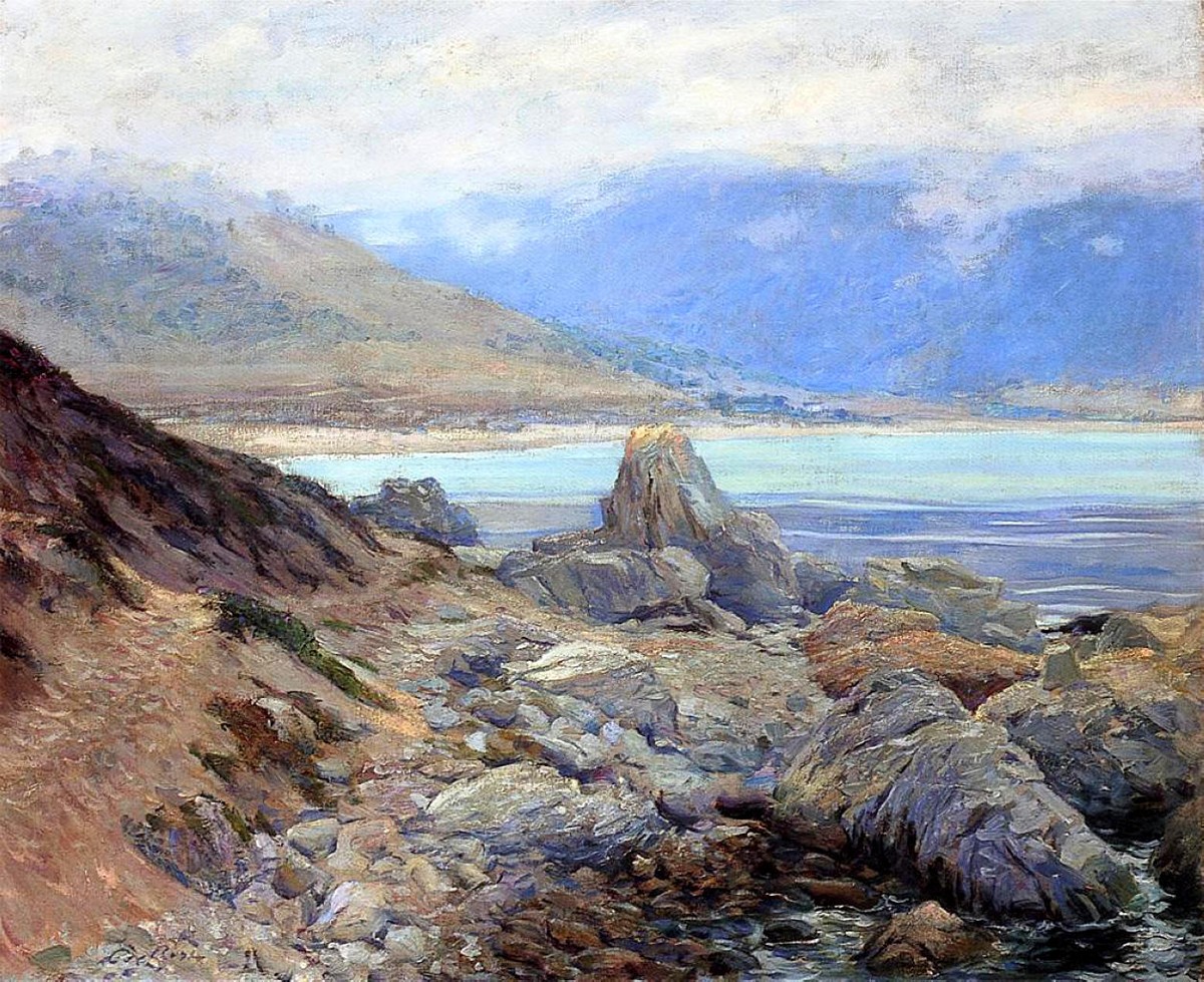 Path along the Shore by Guy Rose