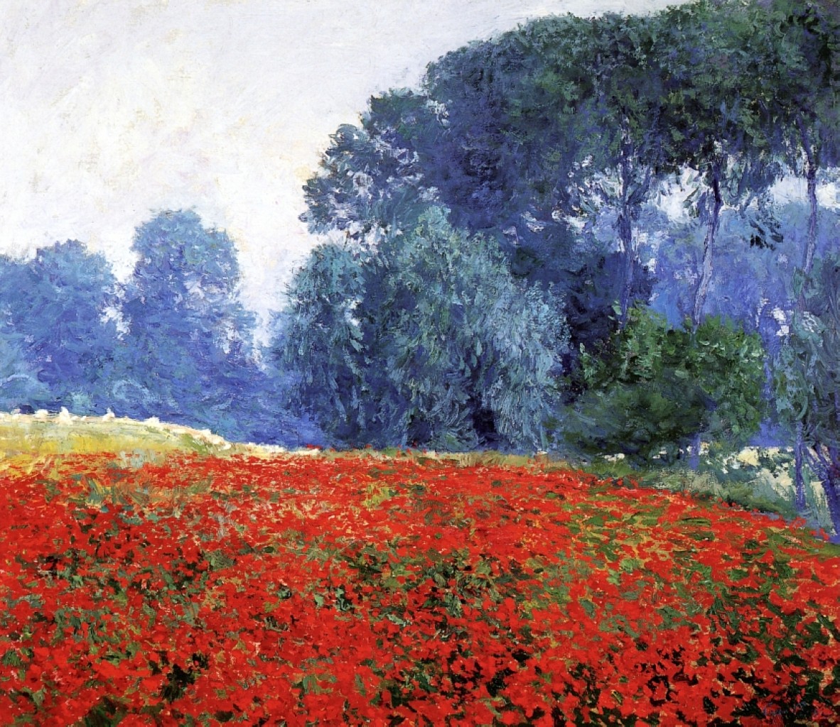 Poppy Field by Guy Rose