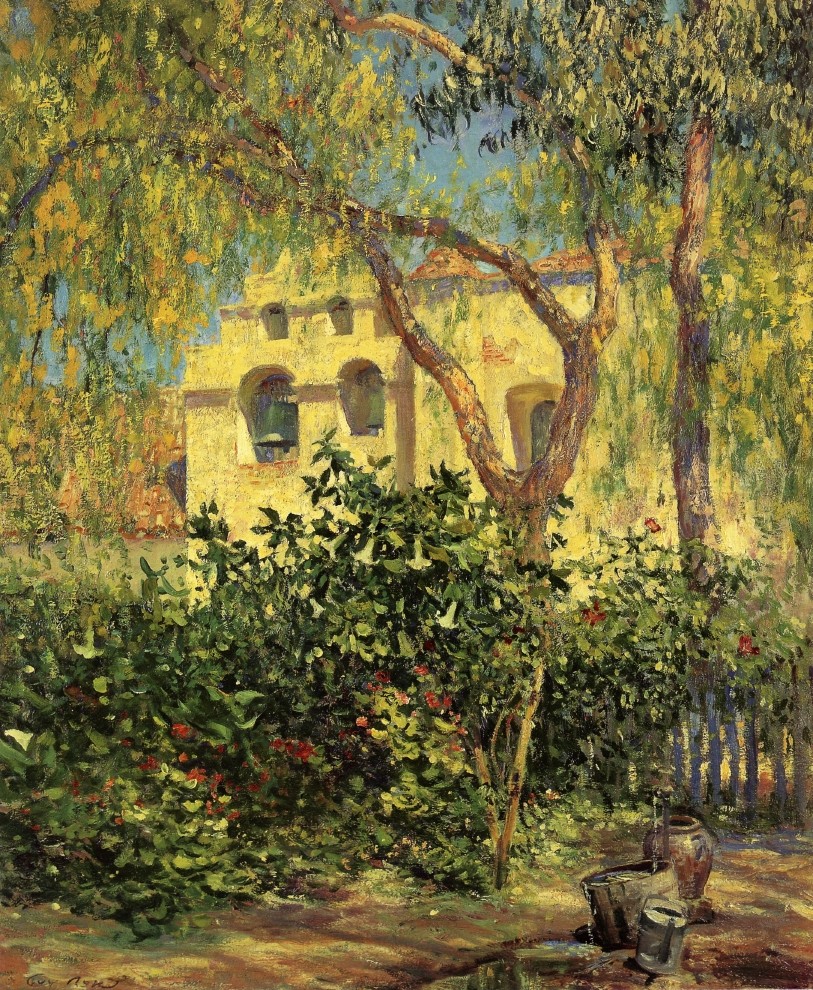 San Gabriel Mission by Guy Rose