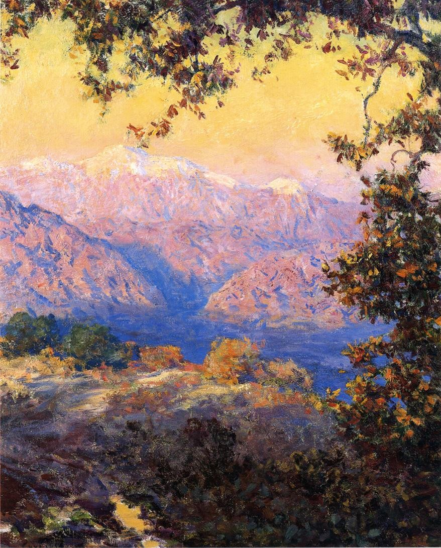 Sunset Glow (aka Sunset in the High Sierras) by Guy Rose