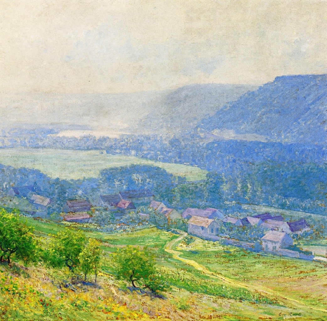 The Saine Valley, Giverny by Guy Rose