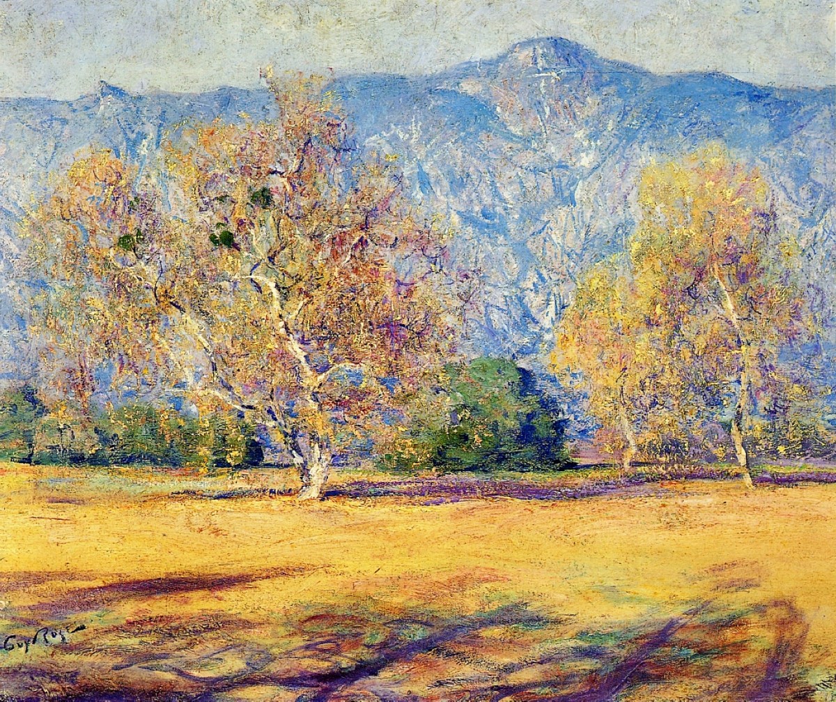 The Sycamores, Pasadena by Guy Rose