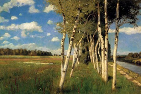 A Summer Day in Worpswede by Hans am Ende