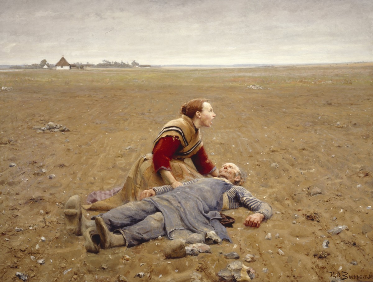 Worn Out by Hans Andersen Brendekilde