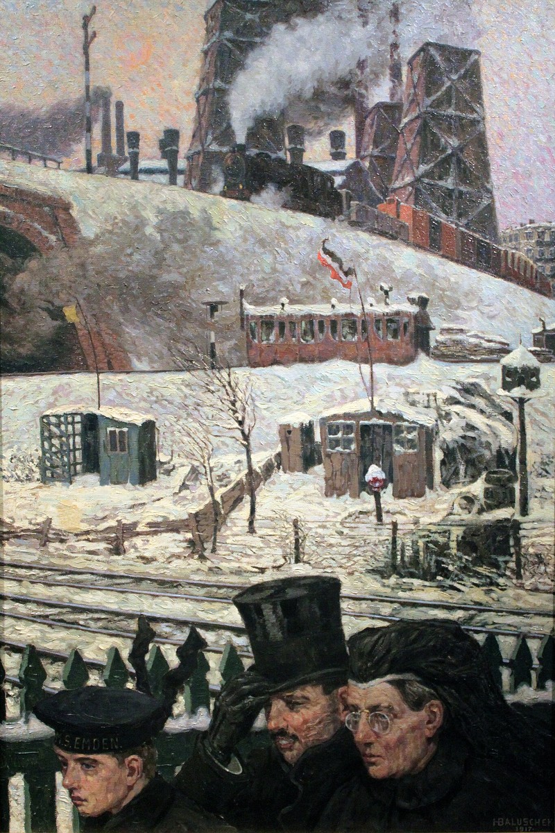 Wartime Winter by Hans Baluschek