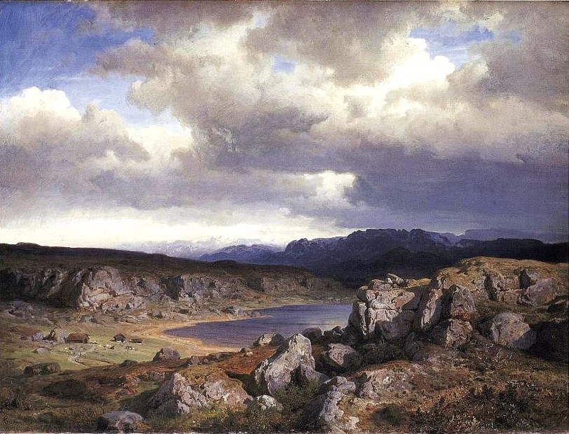 Norwegian Highlands by Hans Gude