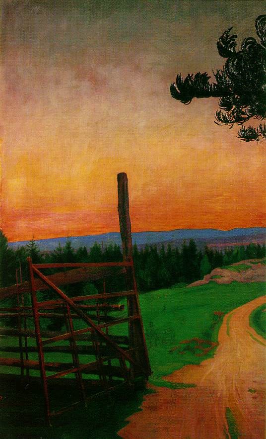 Estrada Rural by Harald Sohlberg