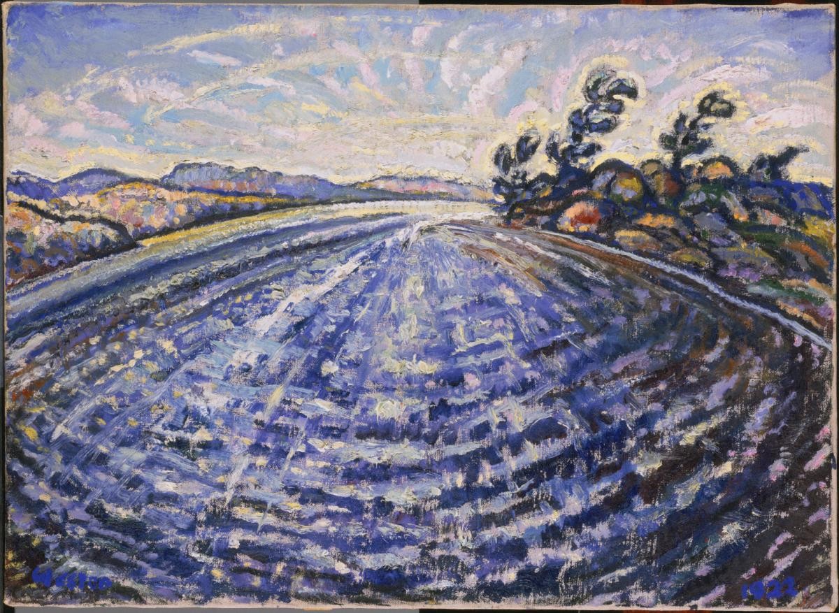 Winds, Upper Ausable Lake by Harold Weston