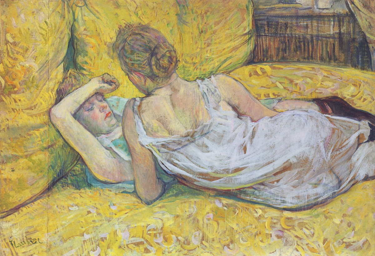 Abandonment (The pair) by Henri de Toulouse-Lautrec