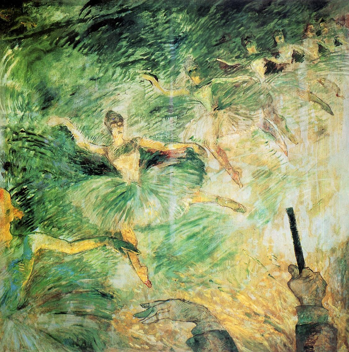 Ballet Dancers by Henri de Toulouse-Lautrec