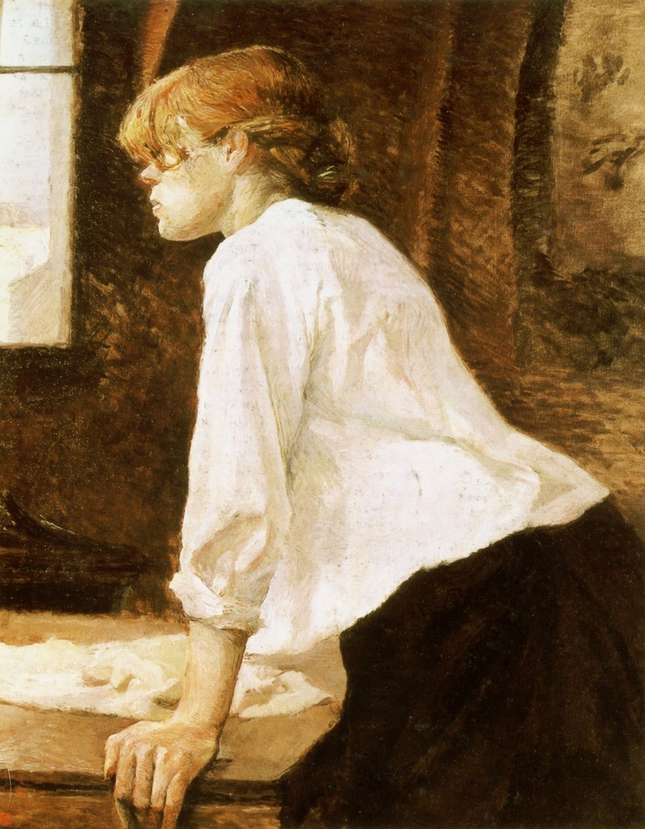 The Laundry Worker by Henri de Toulouse-Lautrec