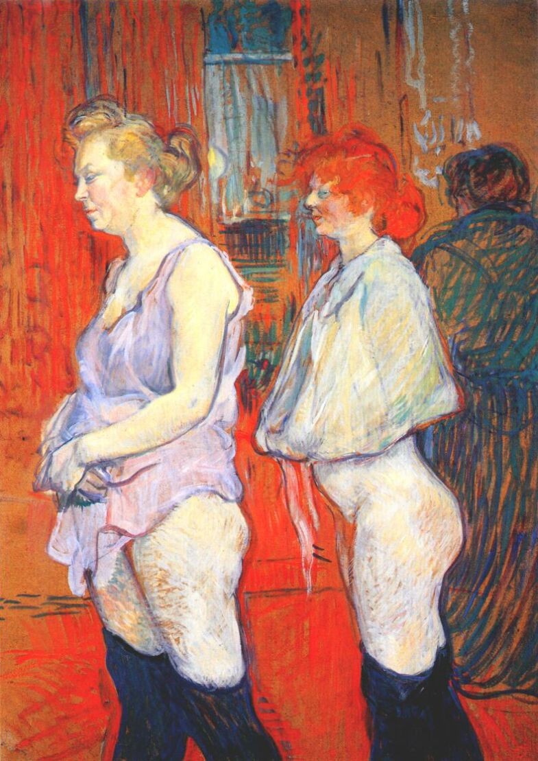 The Medical Inspection by Henri de Toulouse-Lautrec