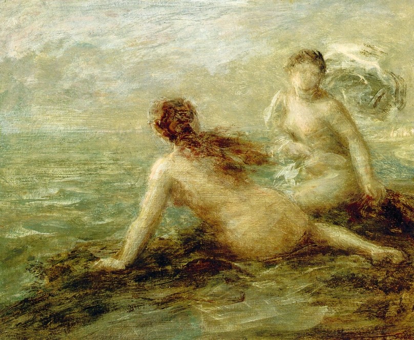 Bathers by the Sea by Henri Fantin-Latour