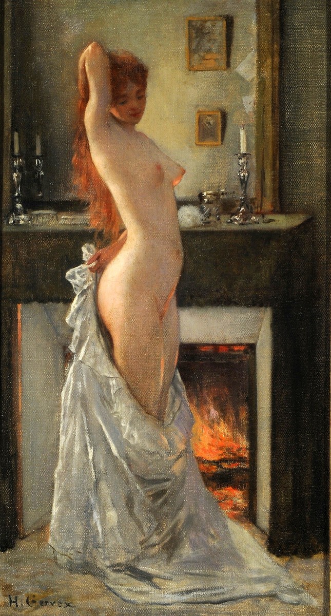 Parisian Woman at Her Toilet by Henri Gervex