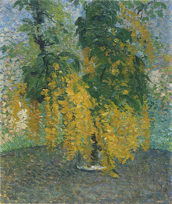 A branch of Citisedans Vase by Henri Martin