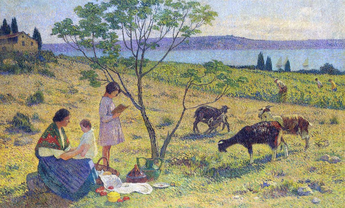 Bucolic by Henri Martin