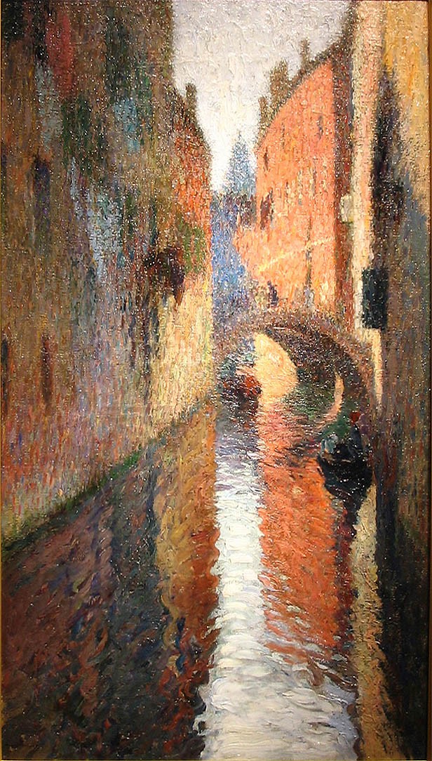 Canal in Venice by Henri Martin