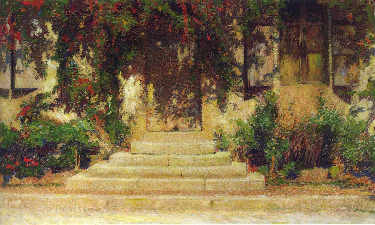 Doorway into the House by Henri Martin