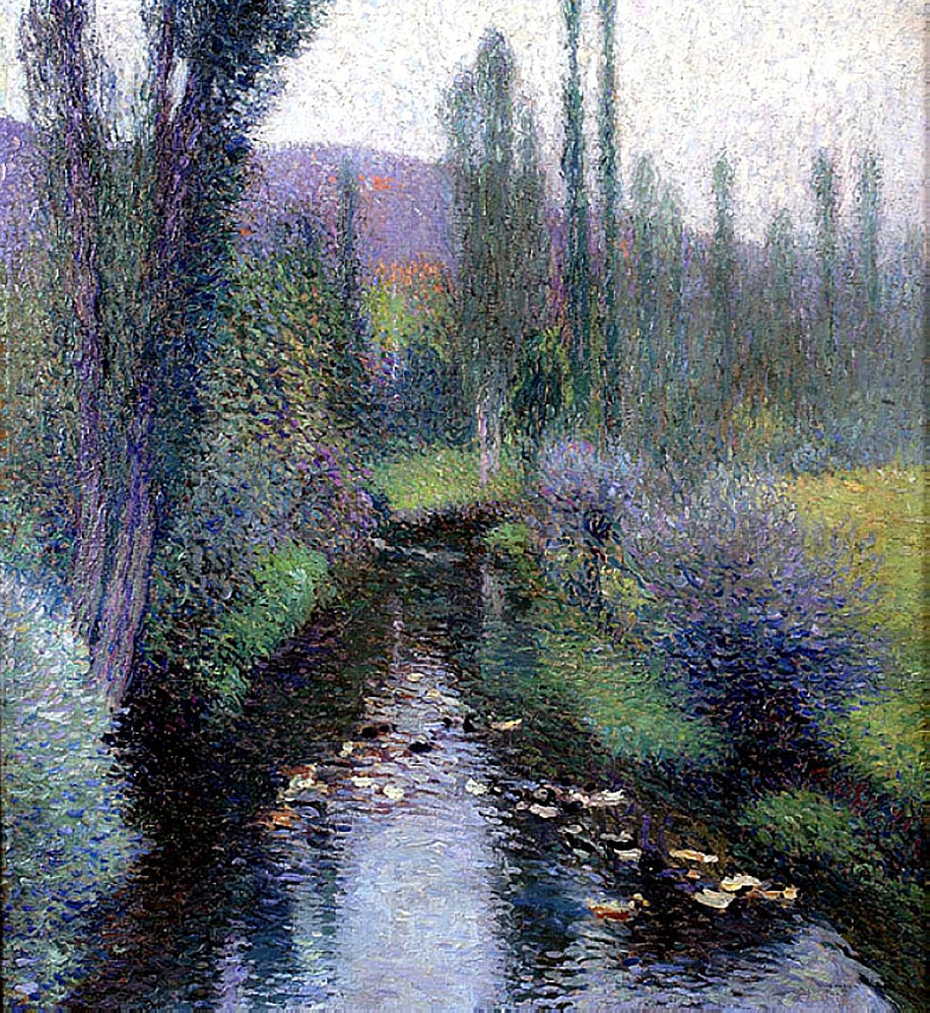 Ducks on the Vert by Henri Martin
