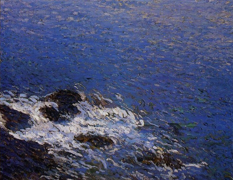 Evening at Collioure by Henri Martin