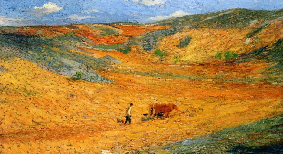 Farmer by Henri Martin
