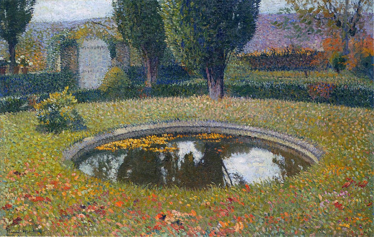 Fountain in Marquayrol by Henri Martin