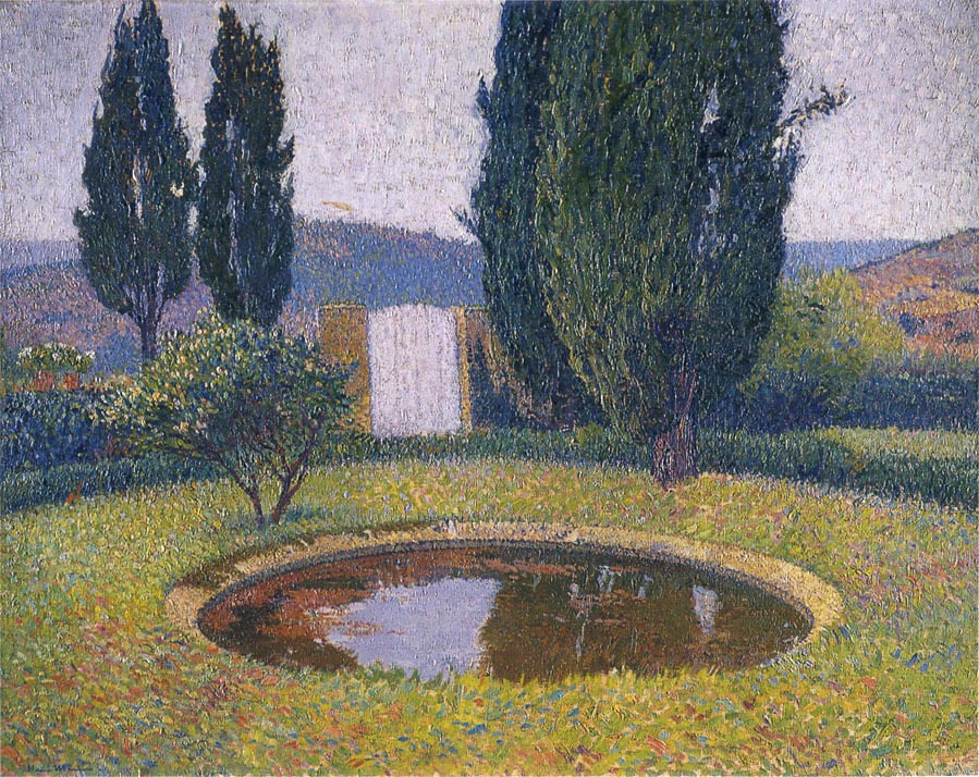 Fountain in Marquayrol by Henri Martin