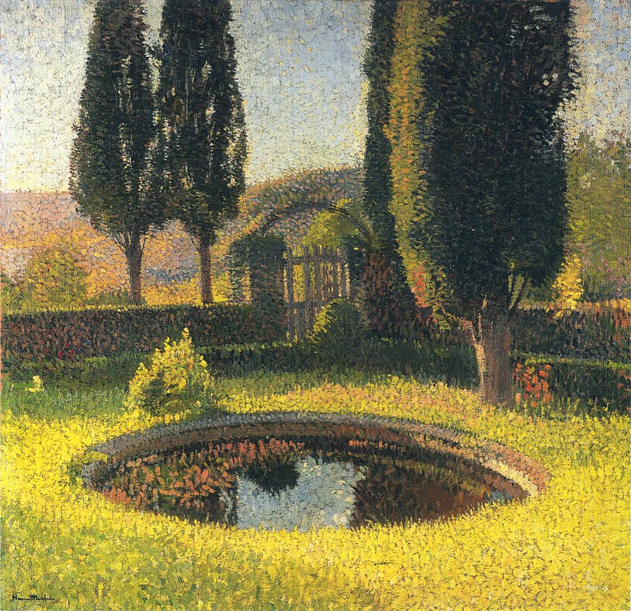 Fountain in South East Park in Marquayrol by Henri Martin
