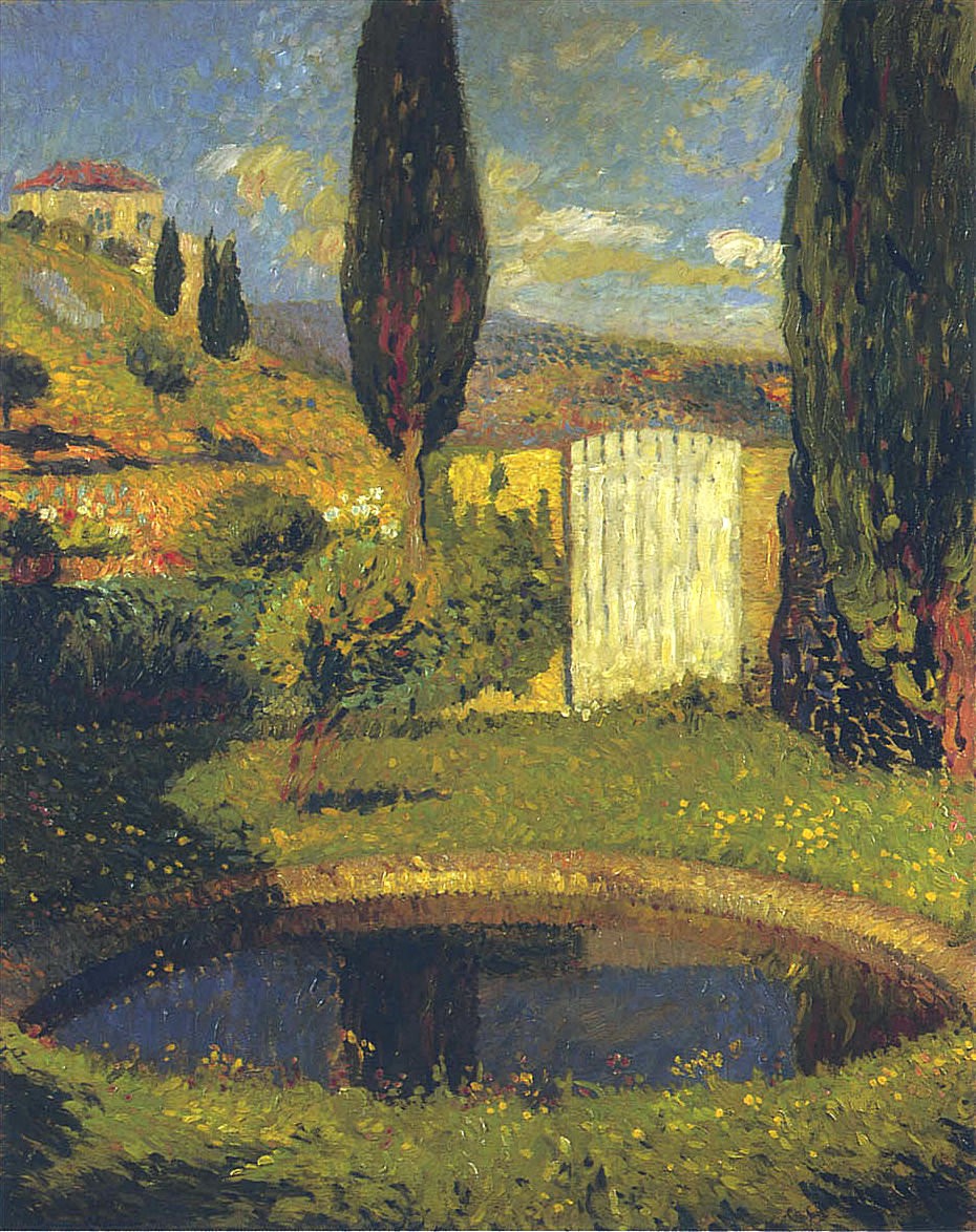 Garden at Labastide du Vert by Henri Martin
