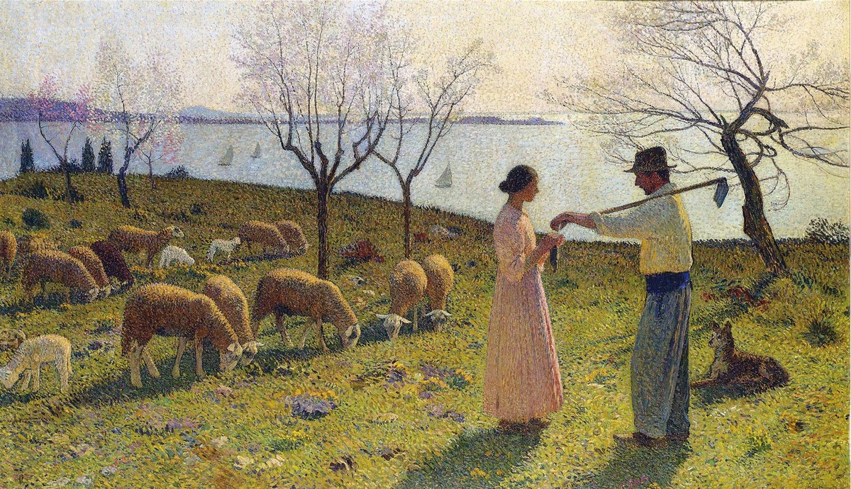 Idylle by Henri Martin