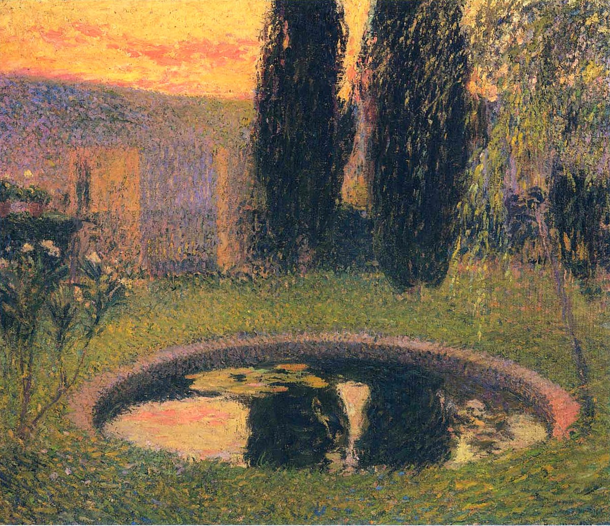 In the Garden by Henri Martin