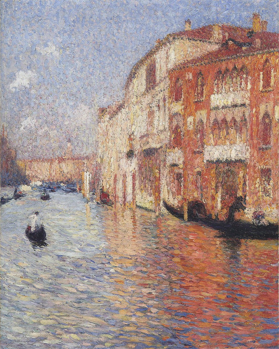 Jaune Palace in Venice by Henri Martin