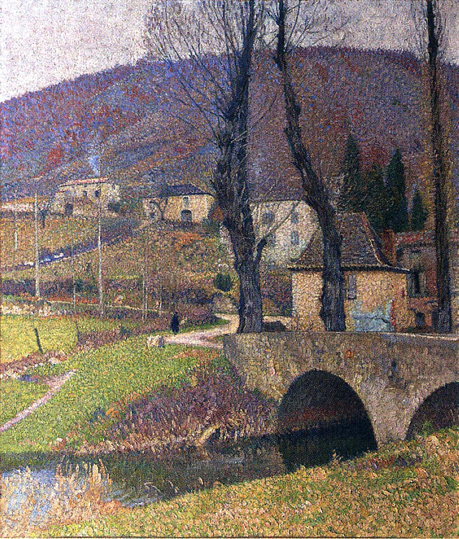 Labastide du Vert Village by Henri Martin
