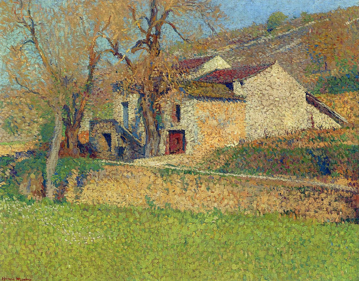 Labastide farmhouse near Labastide du Vert by Henri Martin
