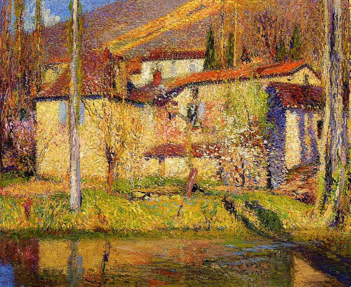 Landscape near Toulouse by Henri Martin
