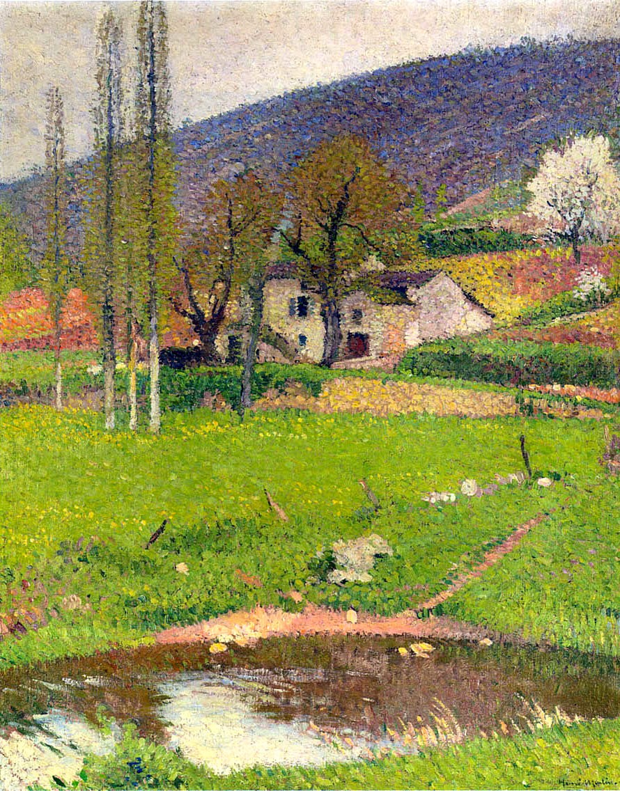 Landscape near Toulouse by Henri Martin