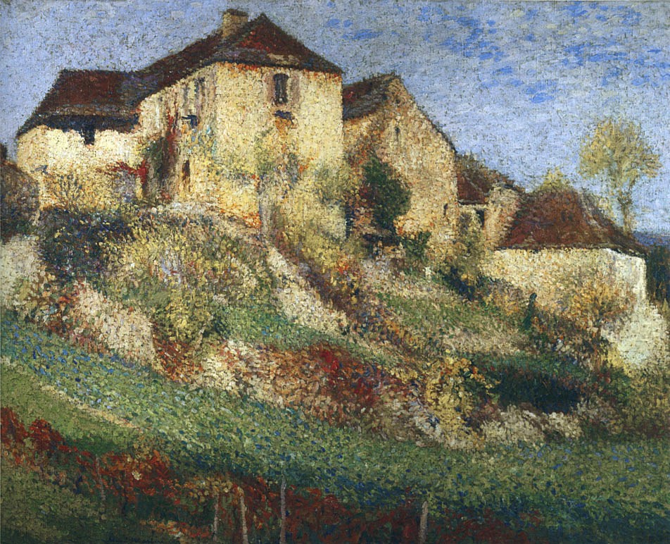 Landscape with House by Henri Martin