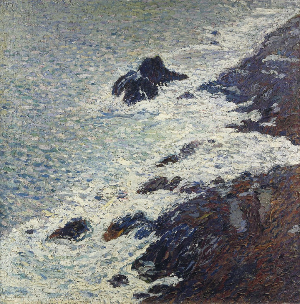 Marine Breton by Henri Martin