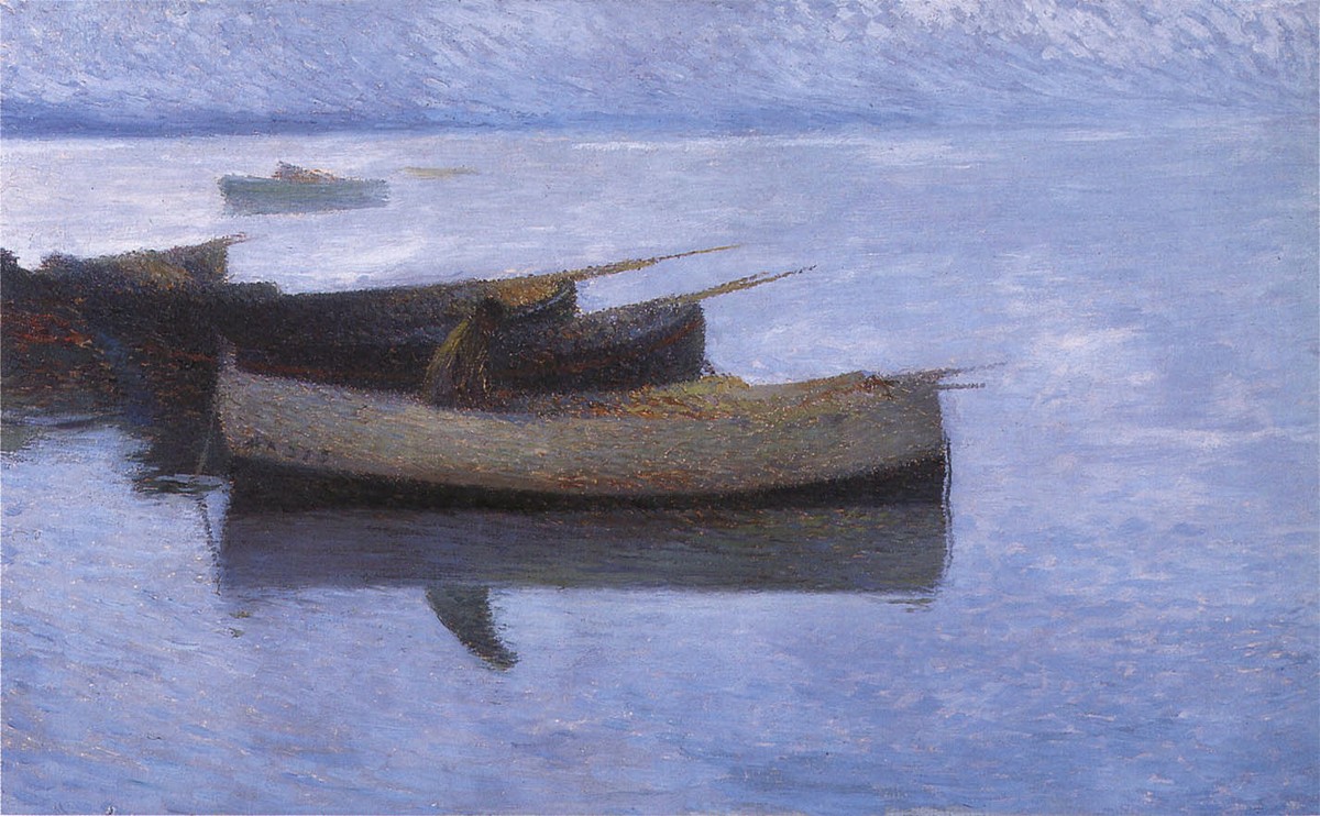 Marine Grey Weather by Henri Martin