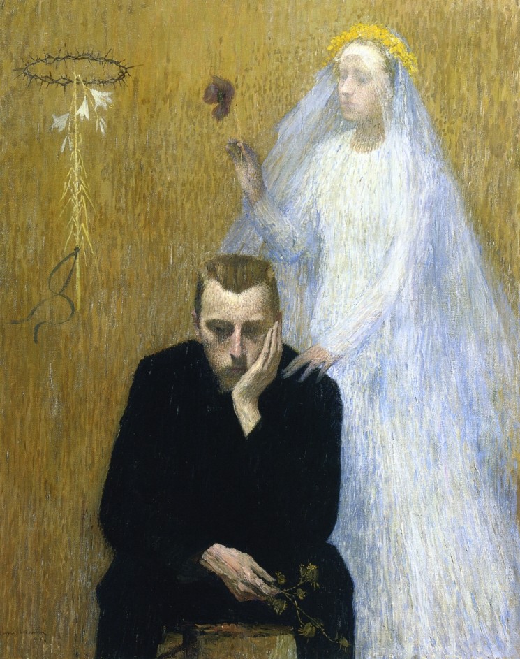 Mystic Scene by Henri Martin